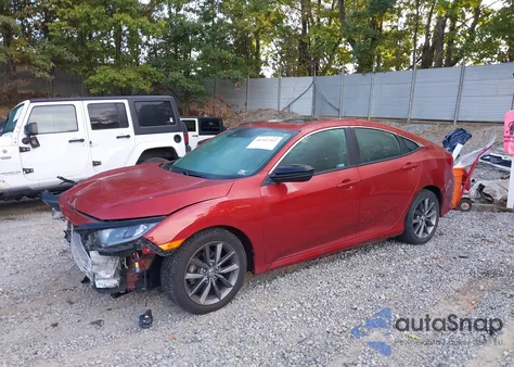 2019 Honda Civic Ex from USA, damaged, VIN 19XFC1F33KE016955